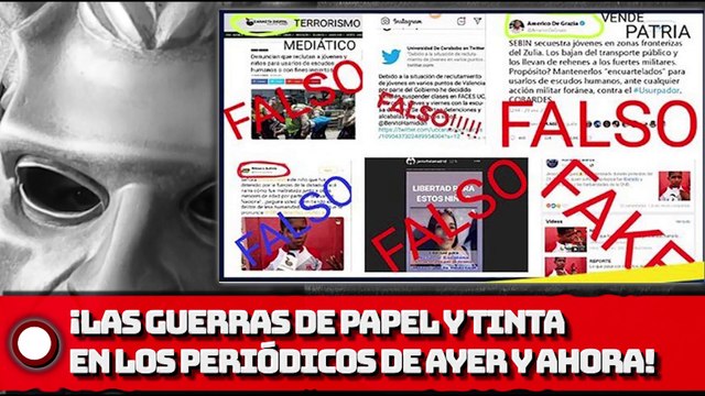 ¡Las guerras de papel y tinta en los periódicos de ayer y hoy!