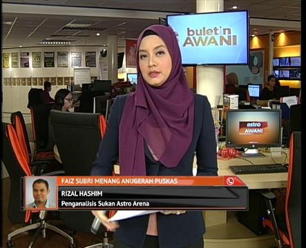 Faiz Subri menang Anugerah Puskas