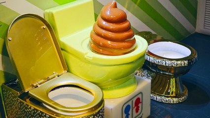 Dans ce restaurant vous pouvez manger dans... Des toilettes !