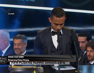 Anugerah Puskas 2016, milik Mohd Faiz Subri
