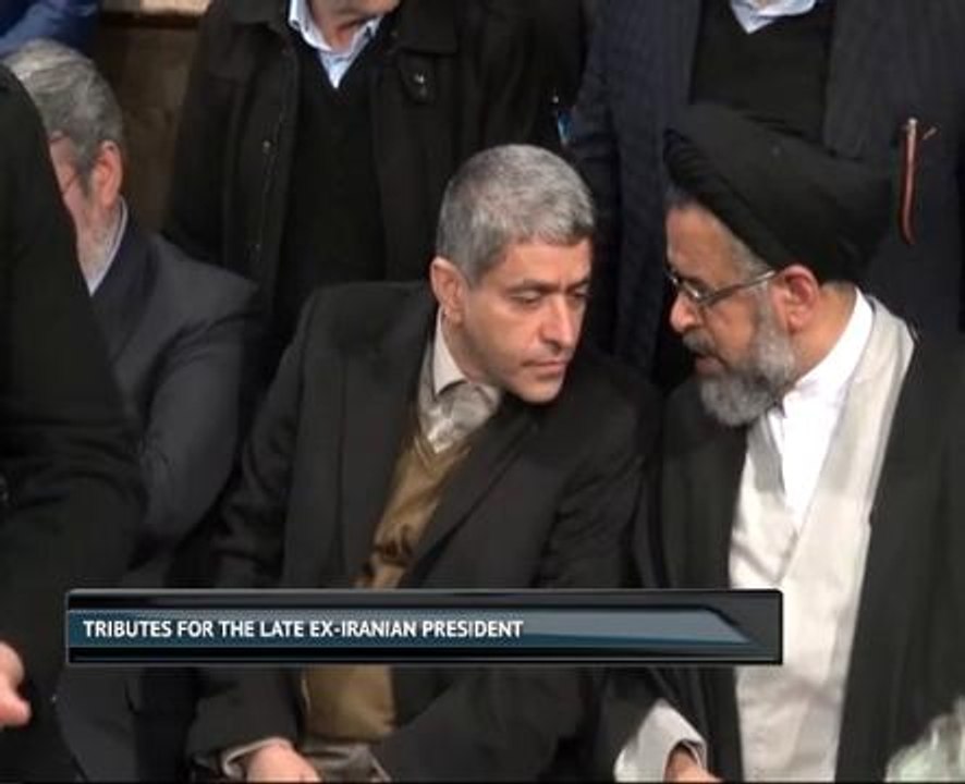 Tributes For Ex-Iran President Akbar Hashemi Rafsanjani