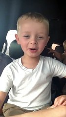 Kiddo Need Some Help to Remember His Lines