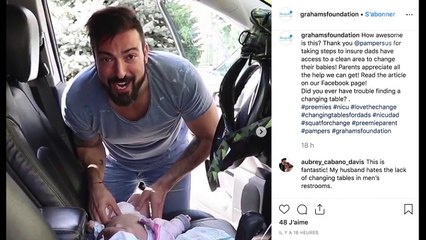 Ces pères vont enfin pouvoir langer leurs enfants !