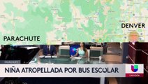 Niña atropellada por autobús escolar