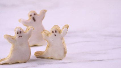 Recette d'Halloween : les sablés fantômes