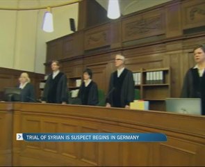 Trial of Syrian IS suspect begins in |Germany