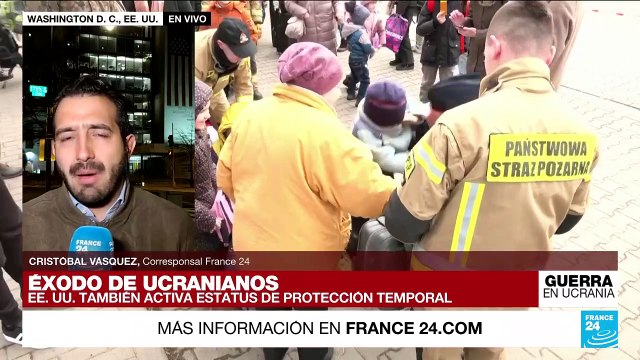Informe desde Washington: EE. UU. activa estatus de protección temporal a refugiados ucranianos