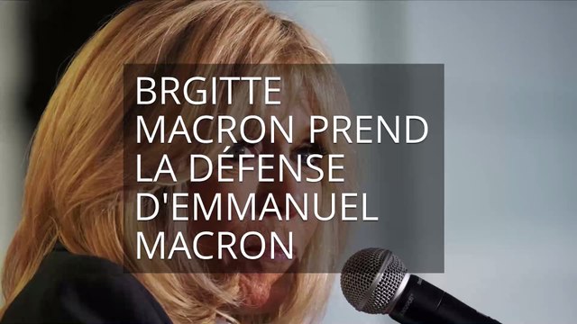 Brigitte Macron explique le “Traverser la rue pour trouver un emploi” d’Emmanuel Macron