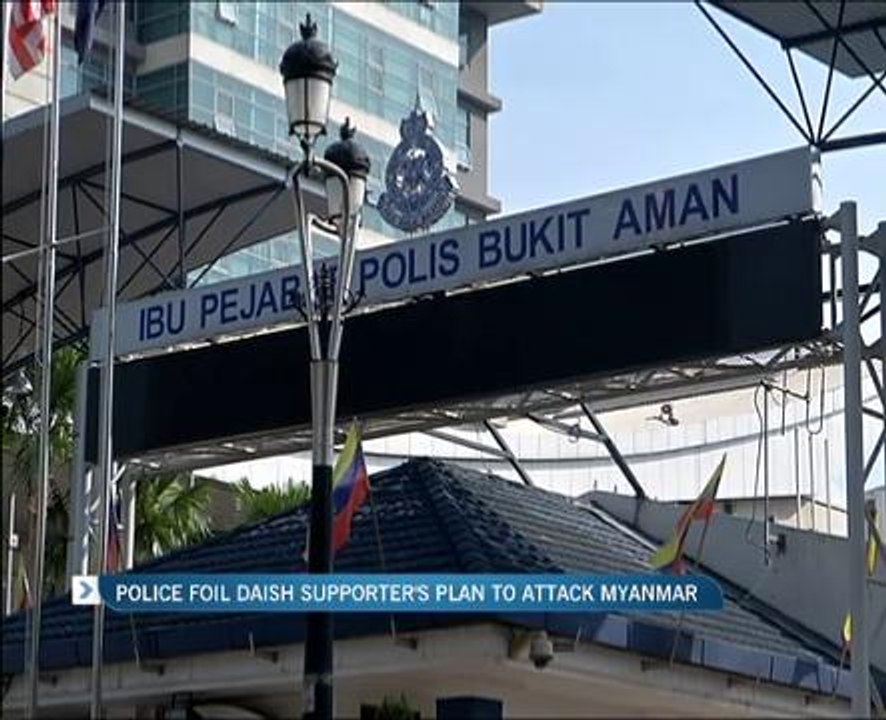 Police foil DAISH supporter's plan to attack Myanmar