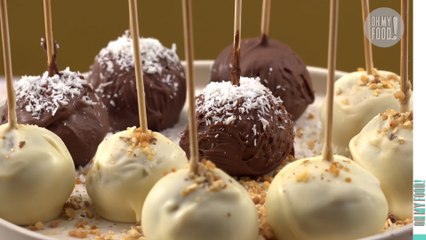 Recette : Les cakes pop faciles au chocolat