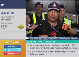 Ulat-ulat tiket kaut keuntungan puluhan ribu ringgit
