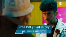 Brad Pitt y Bad Bunny encabezan pelea en trailer de “Bullet Train”