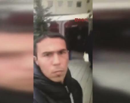 Selfie video shows Istanbul's attack alleged gunman