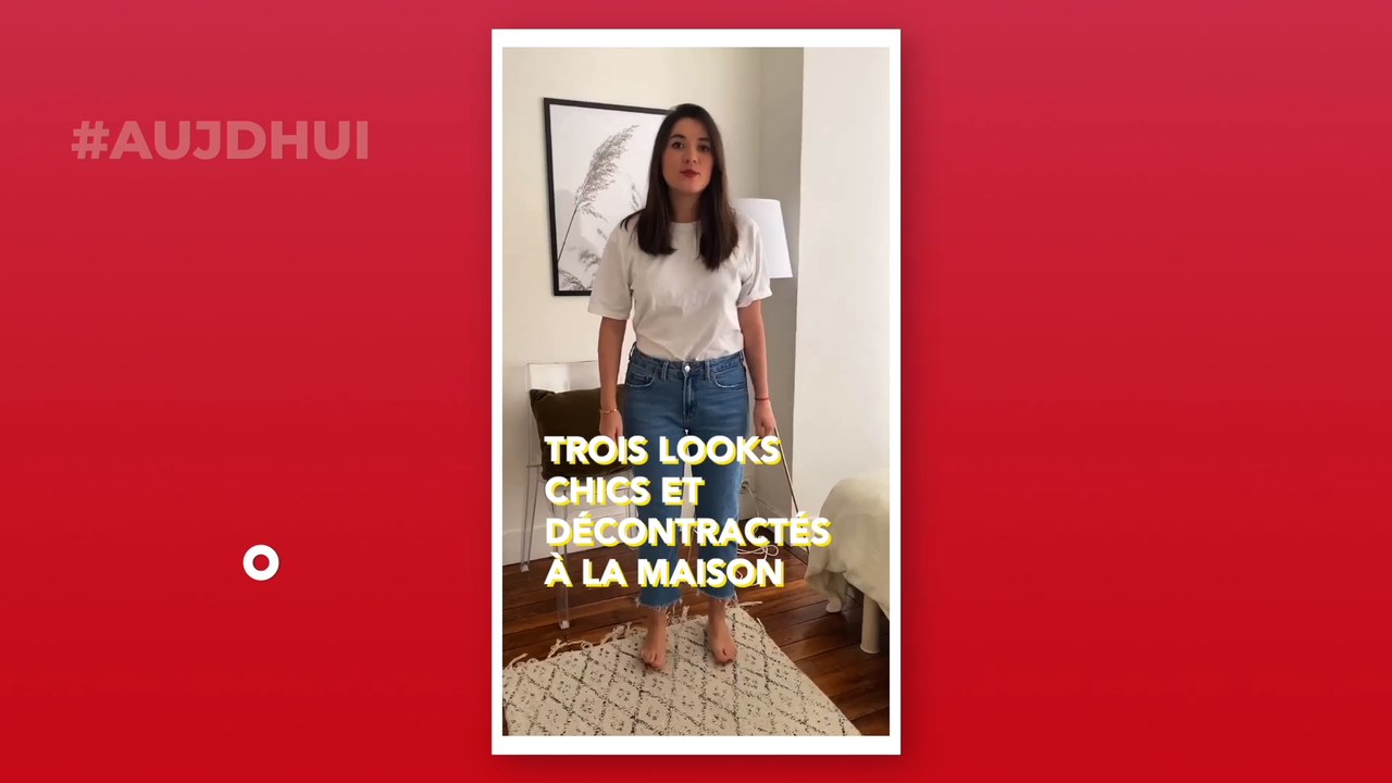 3 idées de looks pour être stylée et décontractée chez soi !