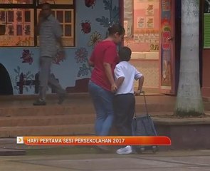 Hari pertama sesi persekolahan 2017