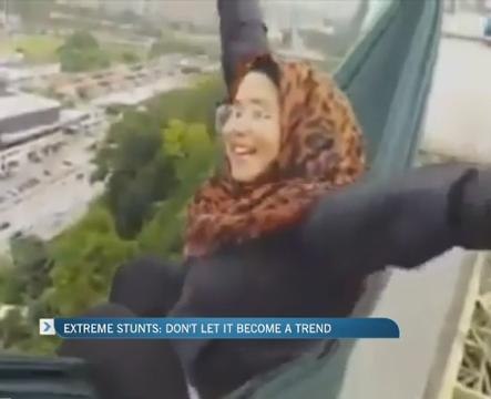 Extreme stunts: Don't let it become a trend