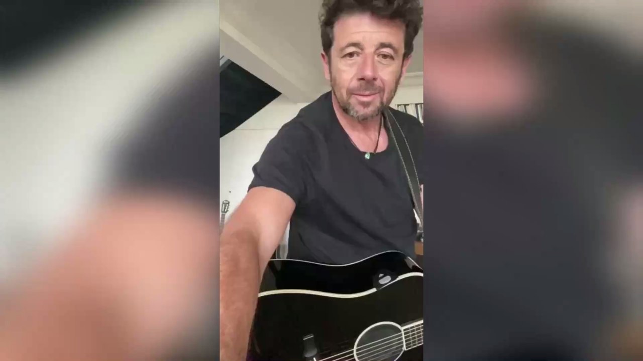 Patrick Bruel : son concert depuis son salon