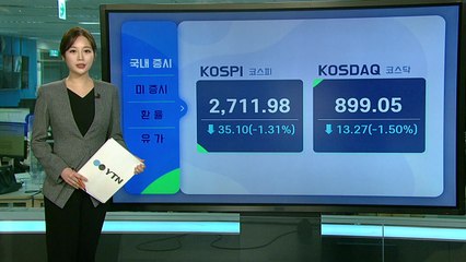 [오늘의 경제지표] 지정학적 위험·인플레 우려...국내외 증시 '휘청' / YTN