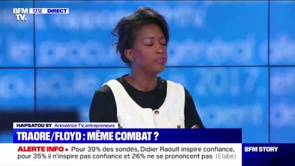 "Faites en sorte qu’il n’y ait pas des Eric Zemmour à l’antenne" : l'intervention d'Hapsatou Sy sur BFM TV a conquis les internautes