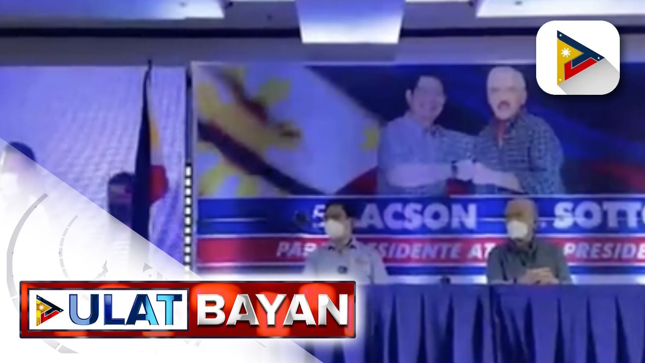 Lacson-Sotto tandem, nagtungo sa Sorsogon bilan...