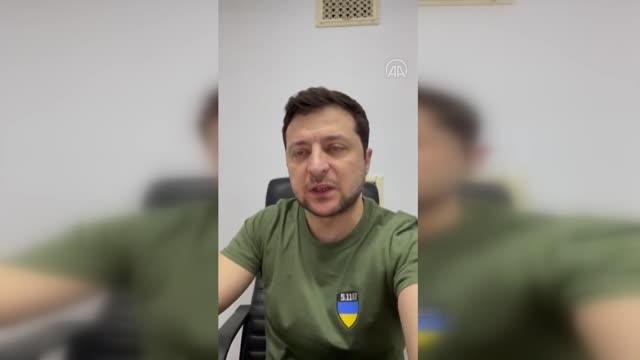 Zelenskiy, Zaporijya Nükleer Santrali'ne Rus saldırılarının durdurulmasını istedi