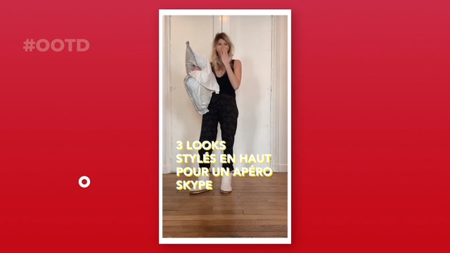 3 idées de looks pour votre soirée apéro en visioconférence !