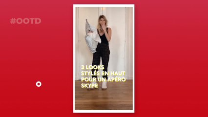 3 idées de looks pour votre soirée apéro en visioconférence !