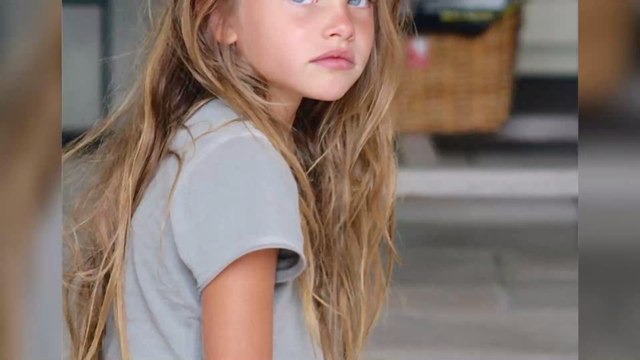 Thylane Blondeau élue la plus belle petite fille du monde se dévoile sans maquillage