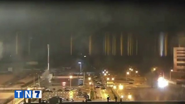 tn7-Incendio en una planta nuclear de Ucrania tras bombardeo ruso-030222
