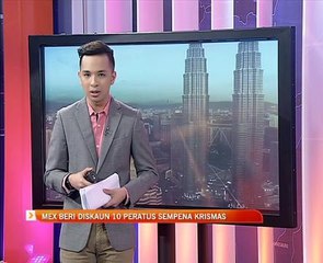 MEX beri diskaun 10 peratus sempena Krismas