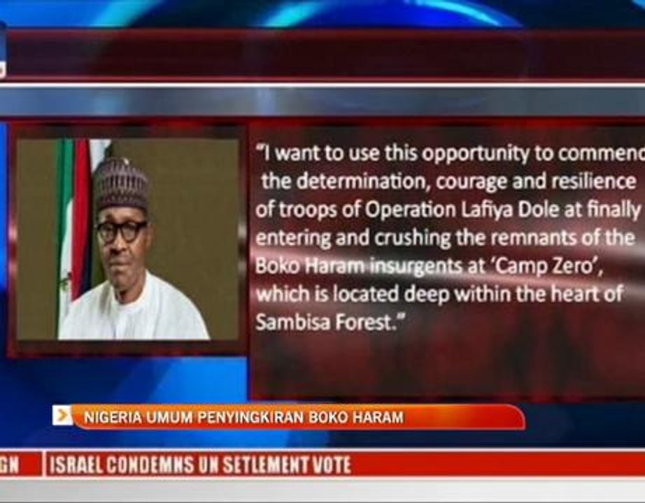 Nigeria umum penyingkiran Boko Haram