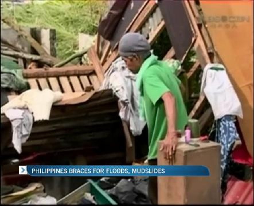 Philippines braces for floods, mudslides