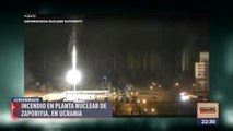 Se incendia planta nuclear de Zaporiyia, la más grande de Europa