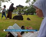 Indonesia marks tsunami anniversary with prayers