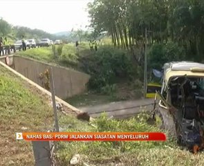 Nahas bas: PDRM jalankan siasatan menyeluruh