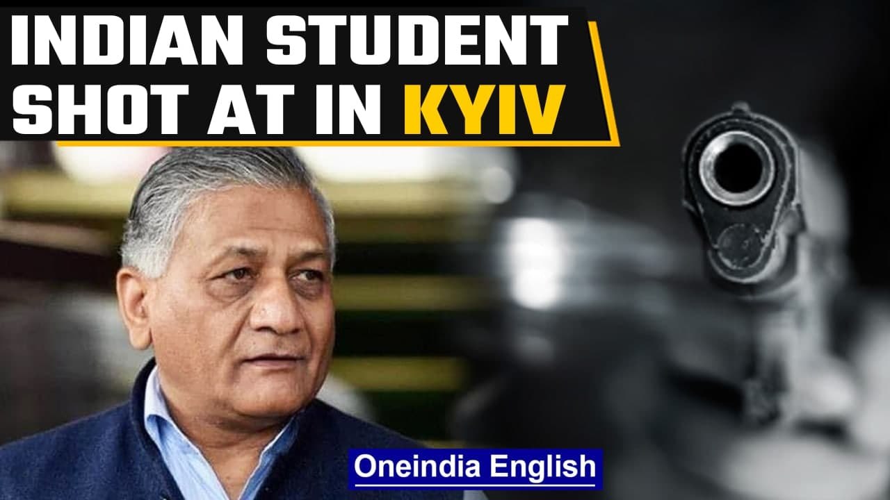 Indian student shot at in Kyiv, taken back midway to hospital | Oneindia News