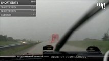 Tornade : Un automobiliste filme son accident, et choque les internautes ! (VIDÉO)
