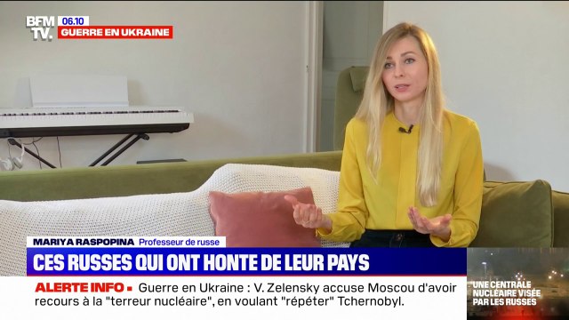 Les Ukrainiens sont mes frères, je ne comprends pas comment on peut les attaquer : cette Russe habitant en France depuis 9 ans, dénonce la guerre décidée par Vladimir Poutine