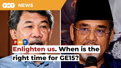 Tok Mat urges Tajuddin to suggest a good date to hold next general election