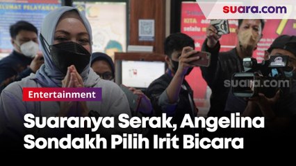 Suaranya Serak, Angelina Sondakh Pilih Irit Bicara Usai Wajib Lapor
