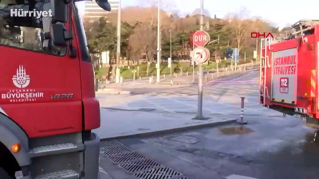 Dolmabahçe Sarayı marangozhanesinde yangın