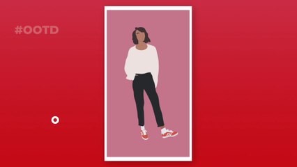 Voici où shopper la jupe noire cut out d’Angèle à moins de 10 euros