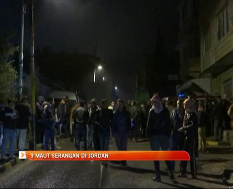 9 maut serangan di Jordan