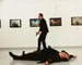 Photographs capture shooting death of Russian ambassador