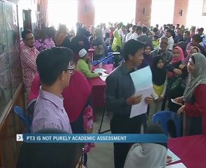 PT3 is not purely academic assessment