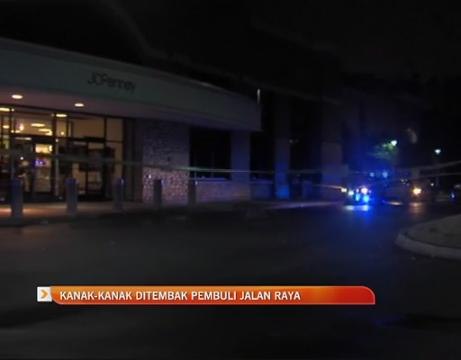 Kanak-kanak ditembak pembuli jalan raya