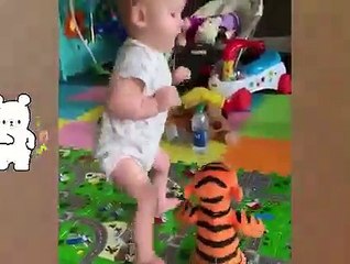 Funny Babies Playing With Toys - Cute Baby Video