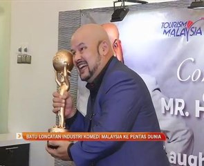 Batu loncatan industri komedi Malaysia ke pentas dunia