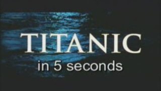 Titanic en 5 Secondes