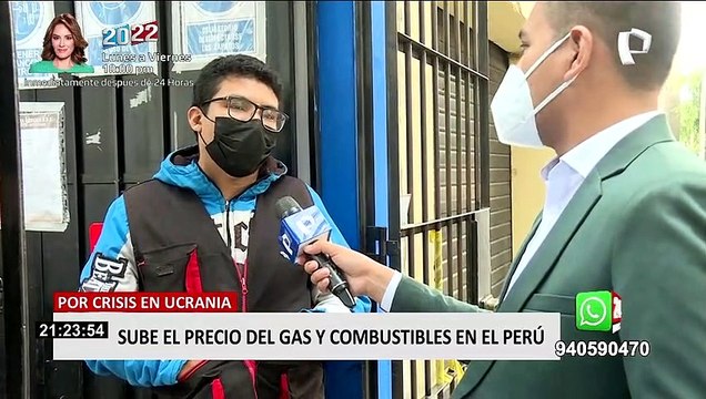 Se registra alza de precios del gas y petróleo tras ataque de Rusia a Ucrania, señala especialista